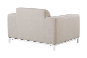 Hughen Utefåtölj 2-pack - Beige - Utemöbler - Utestol & trädgårdsstol - Utefåtölj & loungefåtölj