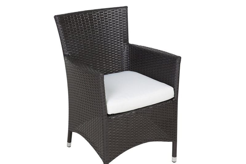 Italy Trädgårdsstol 2 St - Brun - Utemöbler - Utestol & trädgårdsstol - Utefåtölj & loungefåtölj