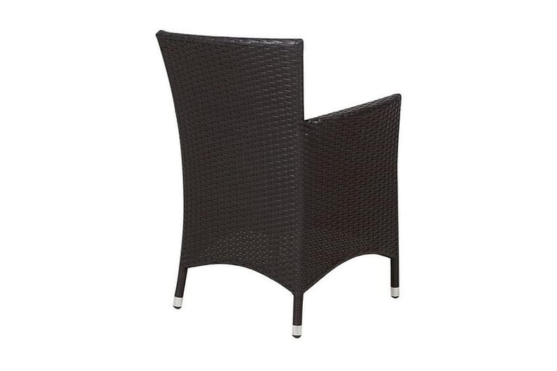 Italy Trädgårdsstol 2 St - Brun - Utemöbler - Utestol & trädgårdsstol - Utefåtölj & loungefåtölj
