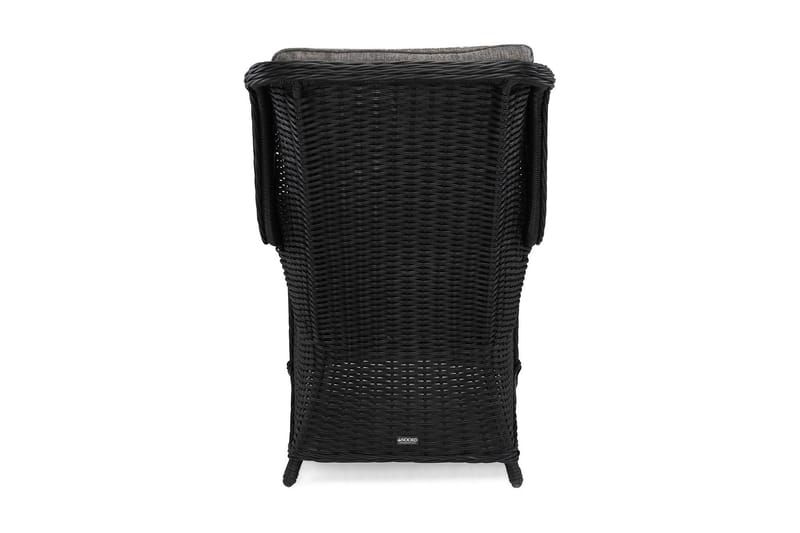 Marcus Öronlappsfåtölj Utomhus - Svart - Utemöbler - Balkong - Balkongmöbler - Balkongstol