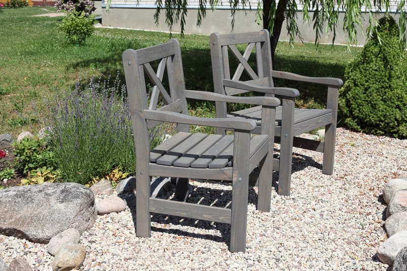 Olivo Utefåtölj - Grå - Utemöbler - Utestol & trädgårdsstol - Utefåtölj & loungefåtölj