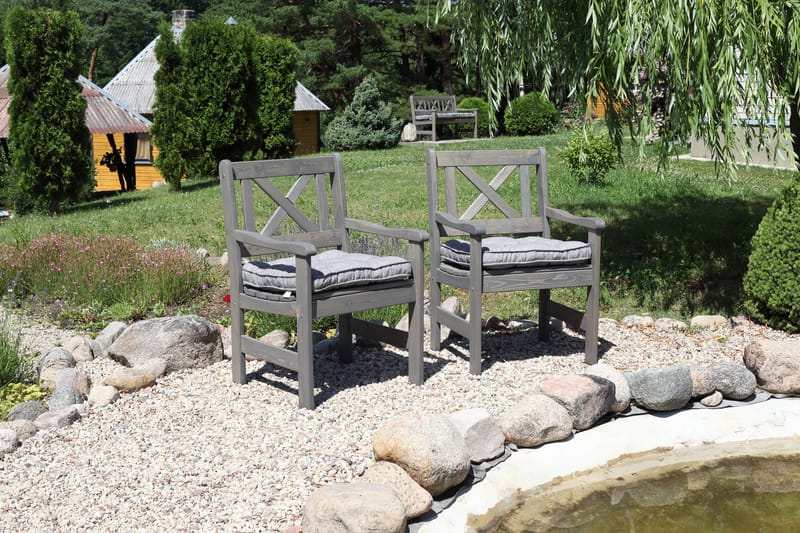 Olivo Utefåtölj - Grå - Utemöbler - Utestol & trädgårdsstol - Utefåtölj & loungefåtölj