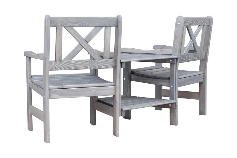 Olivo Utefåtölj - Grå - Utemöbler - Utestol & trädgårdsstol - Utefåtölj & loungefåtölj