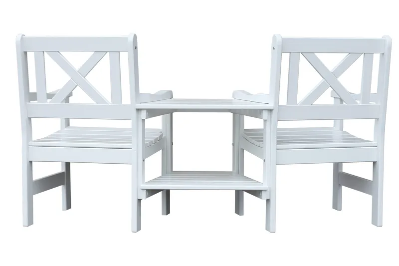 Olivo Utefåtölj - Vit - Utemöbler - Utestol & trädgårdsstol - Utefåtölj & loungefåtölj