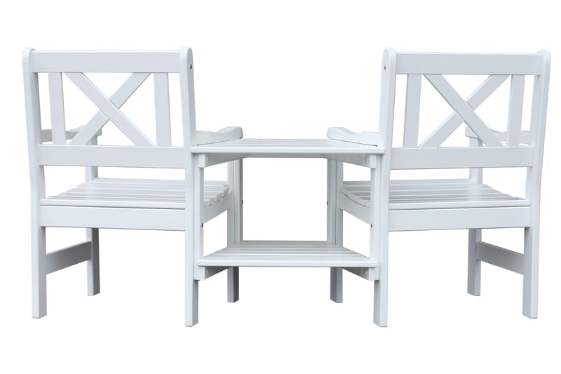 Olivo Utefåtölj - Vit - Utemöbler - Utestol & trädgårdsstol - Utefåtölj & loungefåtölj