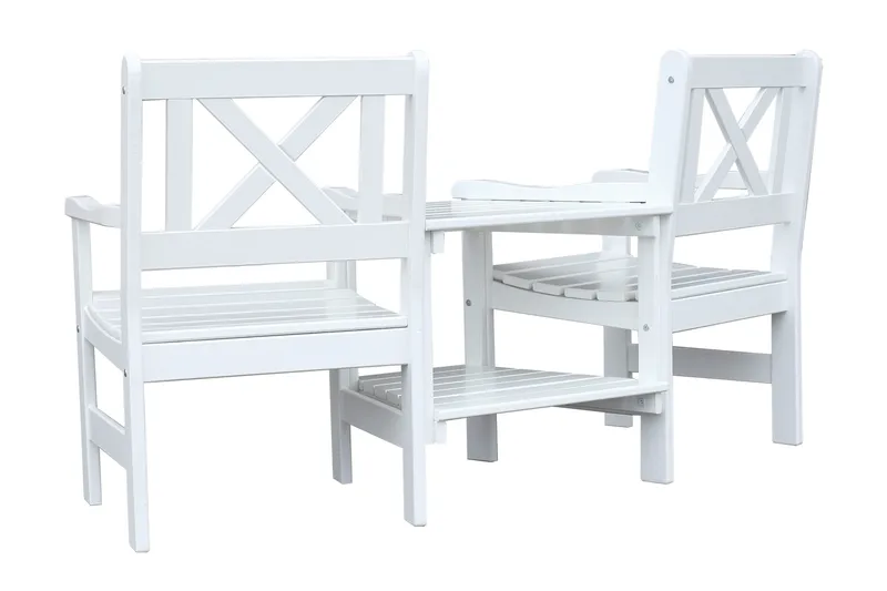 Olivo Utefåtölj - Vit - Utemöbler - Utestol & trädgårdsstol - Utefåtölj & loungefåtölj