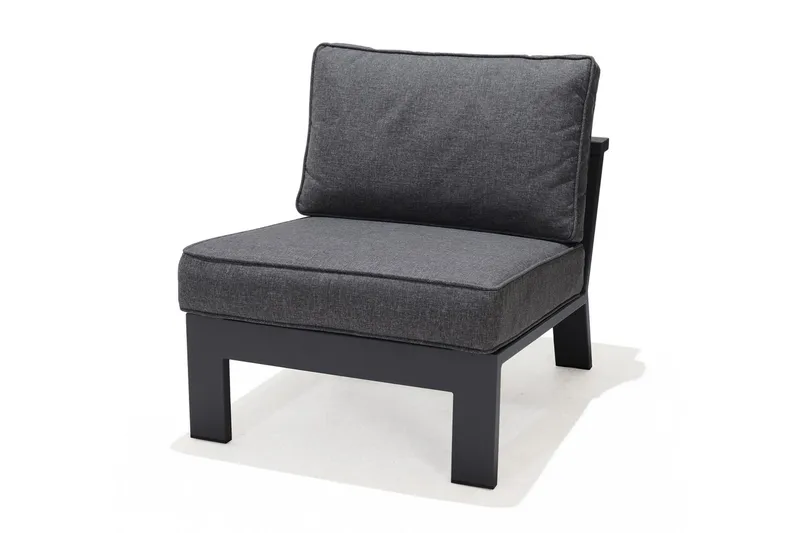 Palau Utefåtölj - Grå - Utemöbler - Utestol & trädgårdsstol - Utefåtölj & loungefåtölj