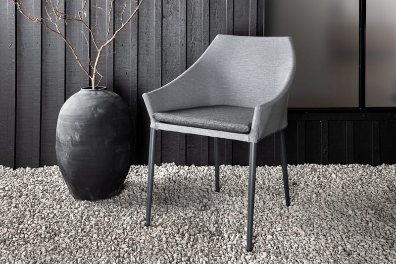 Spoga Utefåtölj - Grå - Utemöbler - Utestol & trädgårdsstol - Utefåtölj & loungefåtölj