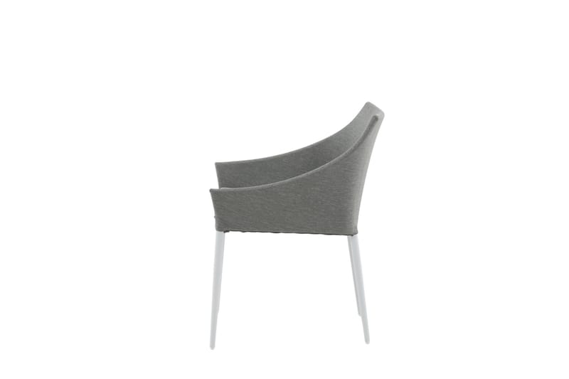 Spoga Utefåtölj - Vit/Ljusgrå - Utemöbler - Utestol & trädgårdsstol - Utefåtölj & loungefåtölj