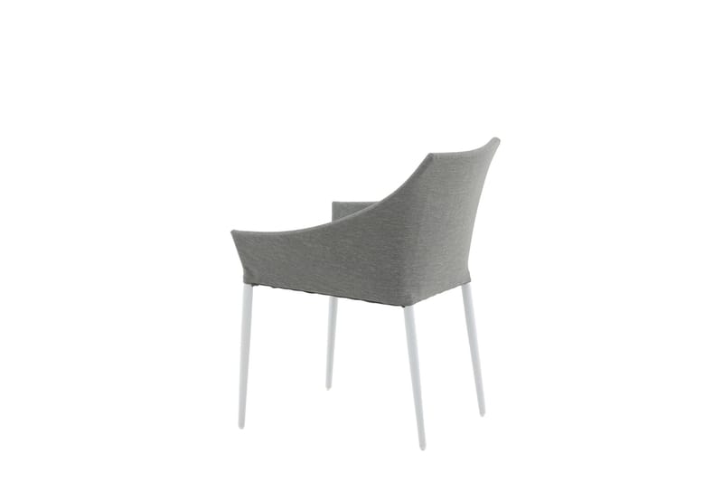 Spoga Utefåtölj - Vit/Ljusgrå - Utemöbler - Utestol & trädgårdsstol - Utefåtölj & loungefåtölj