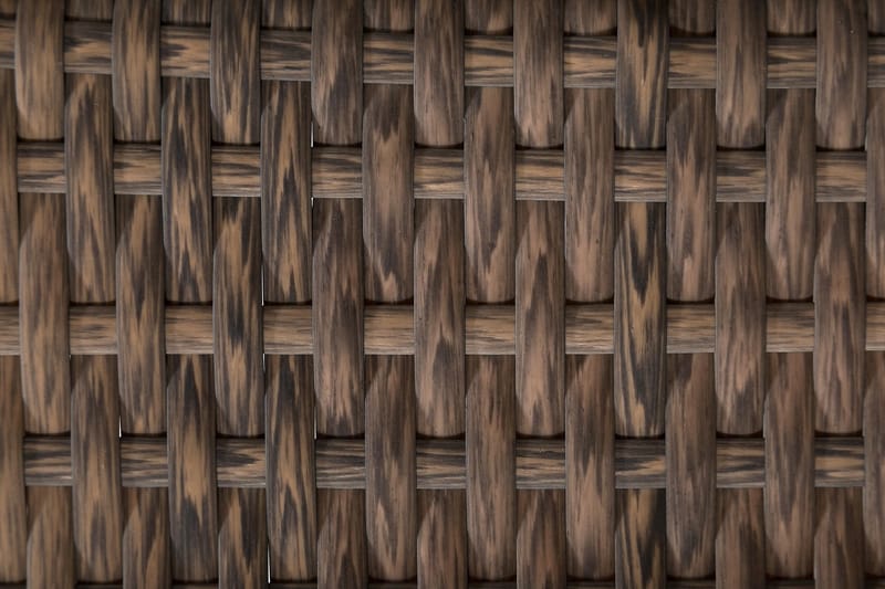 Thor Lyx Utefåtölj med Armledare - Loungefåtölj för Utemöbler i Konstrotting - Brun - Utemöbler - Utestol & trädgårdsstol - Utefåtölj & loungefåtölj