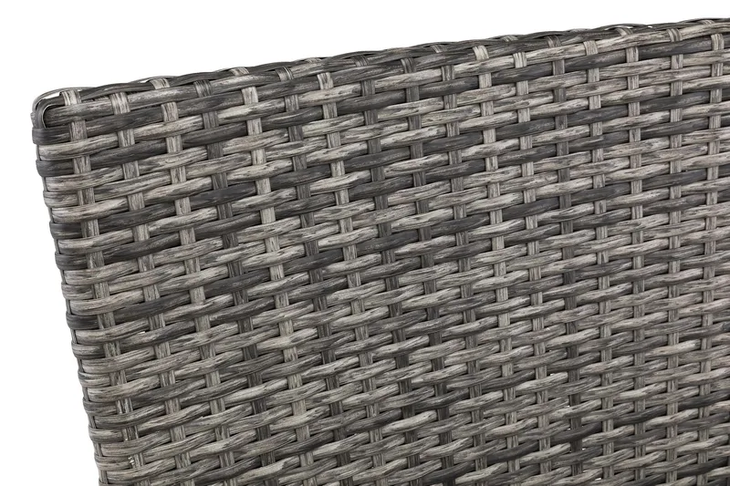 Thor Utefåtölj – Loungefåtölj Utemöbler i Konstrotting - Svart / Grå - Utemöbler - Utestol & trädgårdsstol - Utefåtölj & loungefåtölj