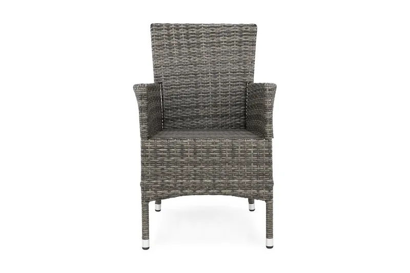 Thor Utefåtölj – Loungefåtölj Utemöbler i Konstrotting - Svart / Grå - Utemöbler - Utestol & trädgårdsstol - Utefåtölj & loungefåtölj