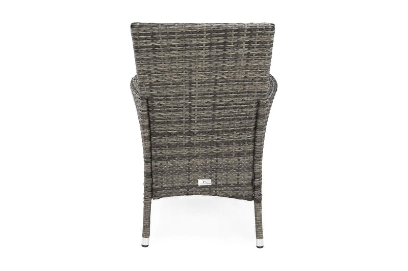 Thor Utefåtölj – Loungefåtölj Utemöbler i Konstrotting - Svart / Grå - Utemöbler - Utestol & trädgårdsstol - Utefåtölj & loungefåtölj