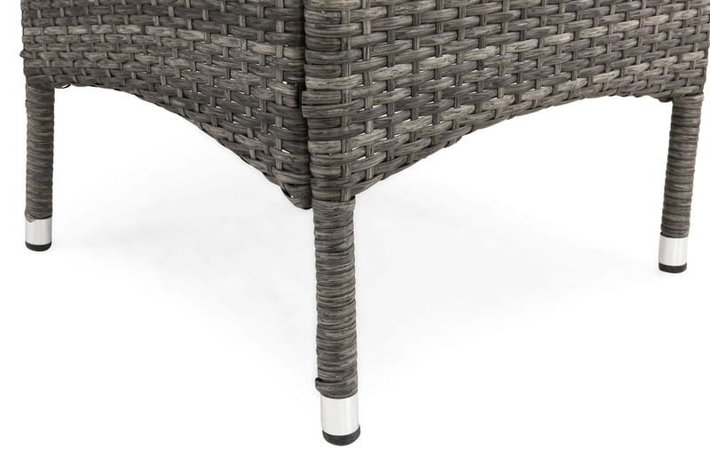 Thor Utefåtölj – Loungefåtölj Utemöbler i Konstrotting - Svart / Grå - Utemöbler - Utestol & trädgårdsstol - Utefåtölj & loungefåtölj