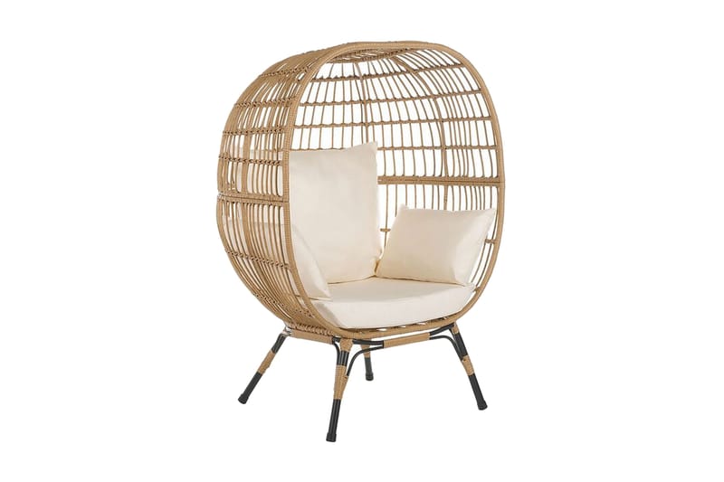 Utestol rotting natur/beige VEROLI, undefined