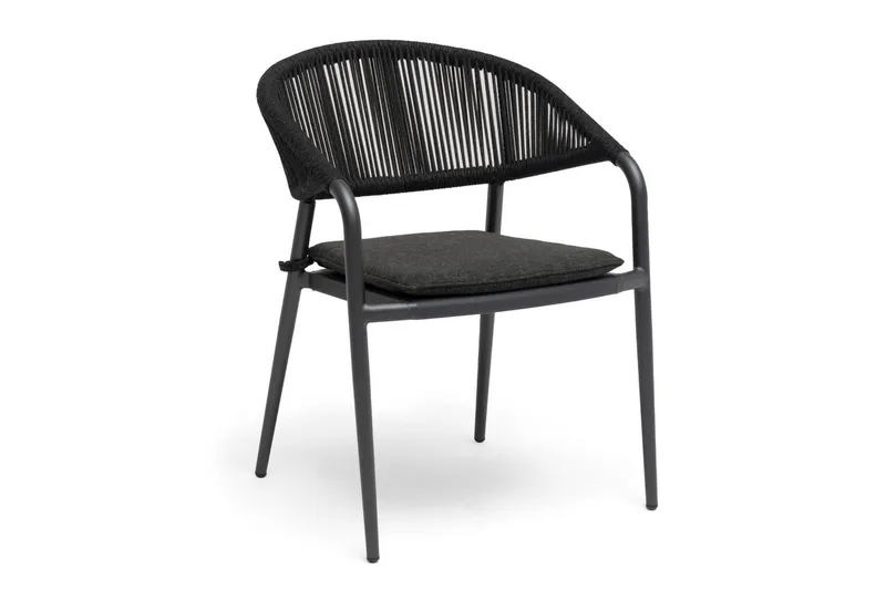 Utestol Hillerstorp Ekeryd 4-pack Antracitgrå, undefined