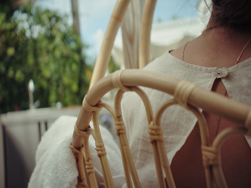 Vilfåtölj Hillerstorp Alva - Natur - Utemöbler - Utestol & trädgårdsstol - Hängstol utomhus