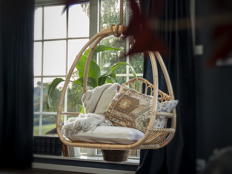 Vilfåtölj Hillerstorp Alva - Natur - Utemöbler - Utestol & trädgårdsstol - Hängstol utomhus