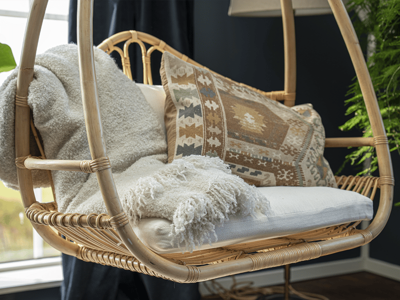 Vilfåtölj Hillerstorp Alva - Natur - Utemöbler - Utestol & trädgårdsstol - Hängstol utomhus