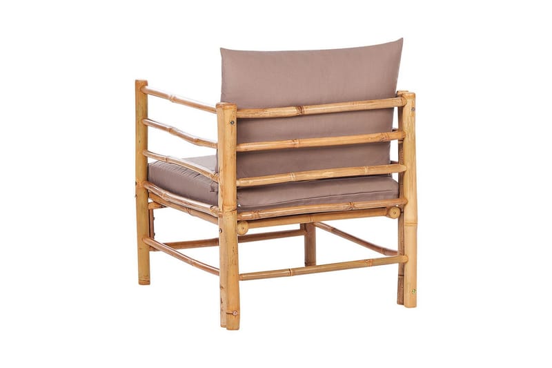 Villa Castelli Utefåtölj - Ljusbrun/Beige - Utemöbler - Utestol & trädgårdsstol - Utefåtölj & loungefåtölj