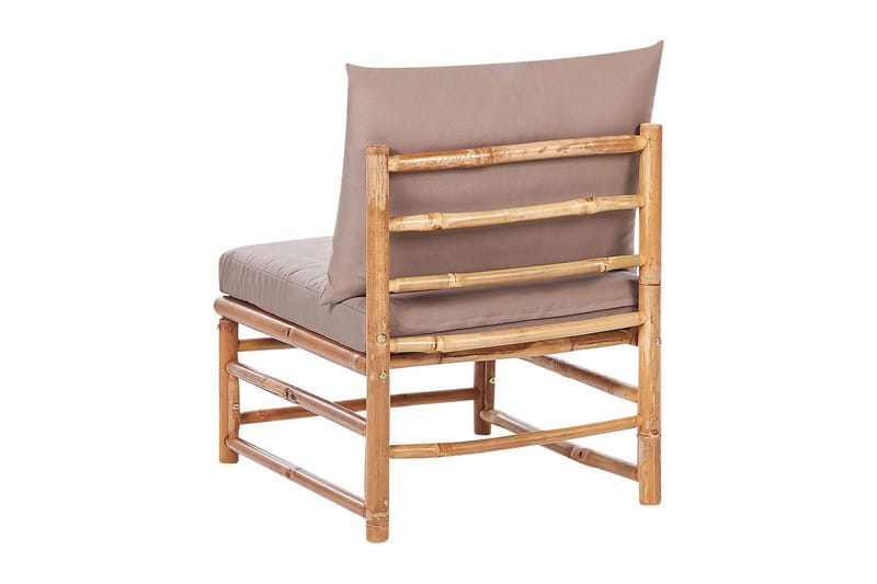 Villa Castelli Utefåtölj - Ljusbrun/Beige - Utemöbler - Utestol & trädgårdsstol - Utefåtölj & loungefåtölj