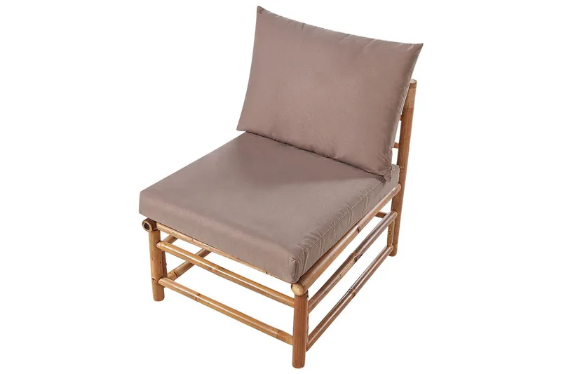 Villa Castelli Utefåtölj - Ljusbrun/Beige - Utemöbler - Utestol & trädgårdsstol - Utefåtölj & loungefåtölj