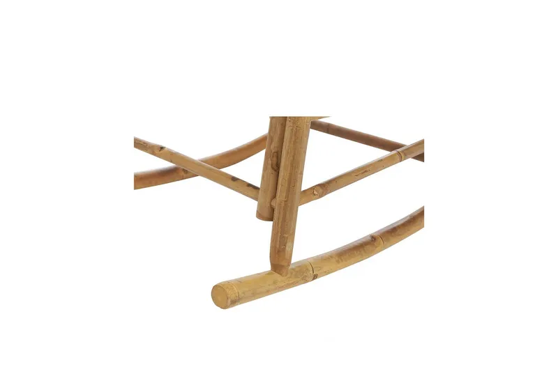 Vonsha Gungstol utomhus - Vit/Ljusbrun - Utemöbler - Utestol & trädgårdsstol - Gungstol utomhus