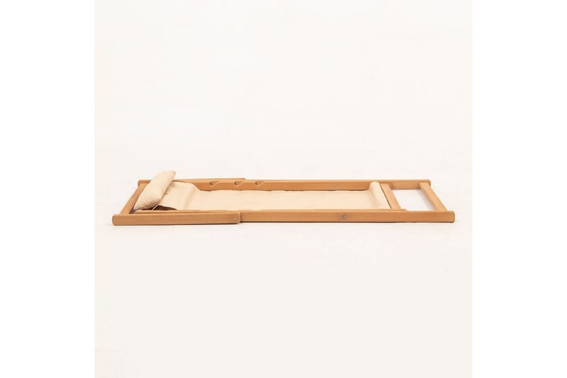 Zarith Solstol 59x44 cm - Cremevit - Utemöbler - Utestol & trädgårdsstol - Solstolar