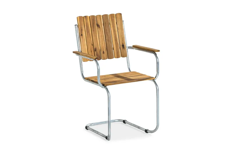 Arild Matgrupp 110 cm Rund + 4 st Matstolar - Utemöbler - Utegrupp - Matgrupp utomhus