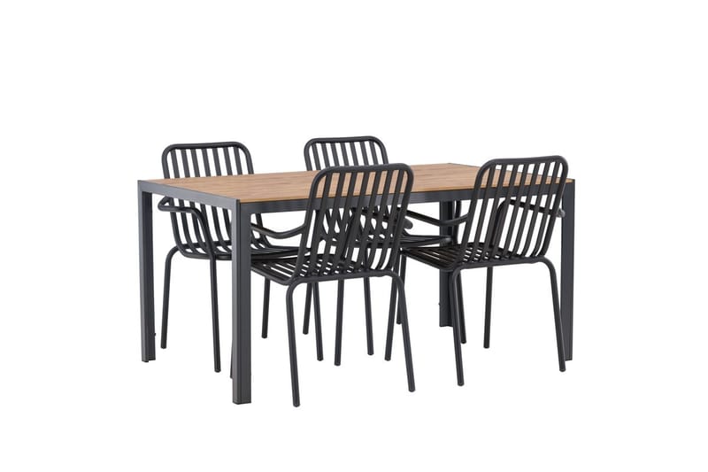 Break Matbord Utomhus 150 cm med 4 Peking Karmstol - Utemöbler - Utegrupp - Matgrupp utomhus