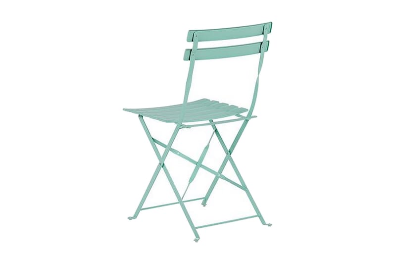 Alatri Balkongset 60 cm + 2 Utestolar - Mintgrön - Utemöbler - Utegrupp - Cafeset