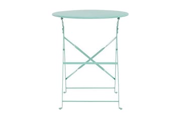 Alatri Balkongset 60 cm + 2 Utestolar - Mintgrön - Utemöbler - Utegrupp - Cafeset