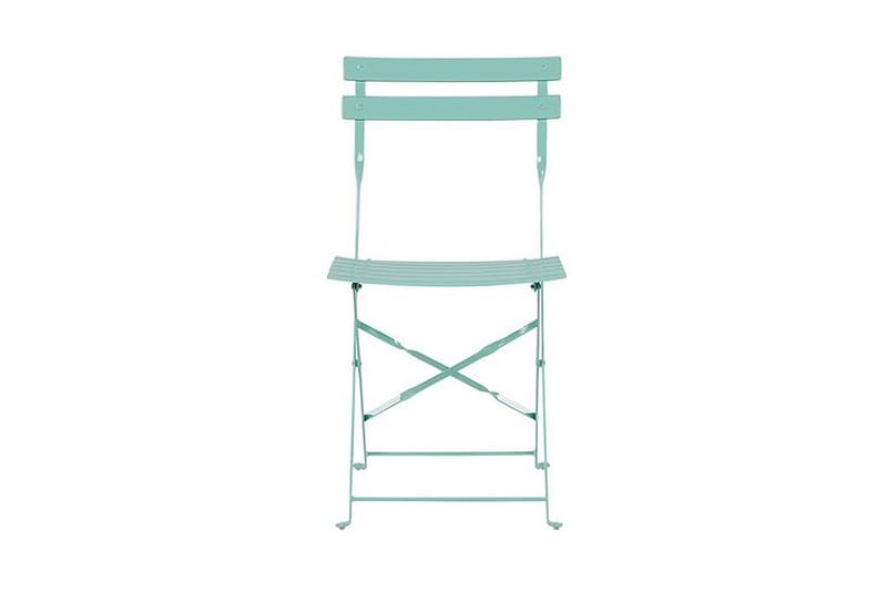 Alatri Balkongset 60 cm + 2 Utestolar - Mintgrön - Utemöbler - Utegrupp - Cafeset