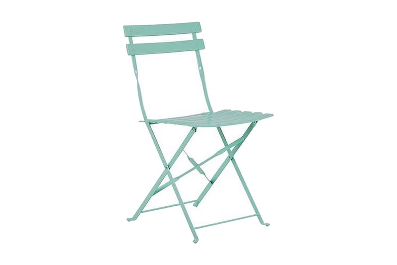 Alatri Balkongset 60 cm + 2 Utestolar - Mintgrön - Utemöbler - Utegrupp - Cafeset