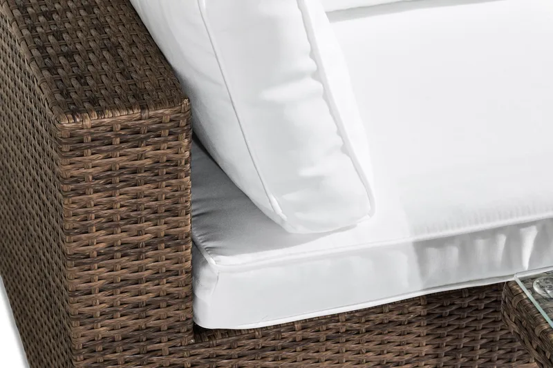 Bahamas Loungegrupp 2-sits - Sand Bord - Utemöbler - Balkong - Balkongmöbler - Balkonggrupp & balkongset