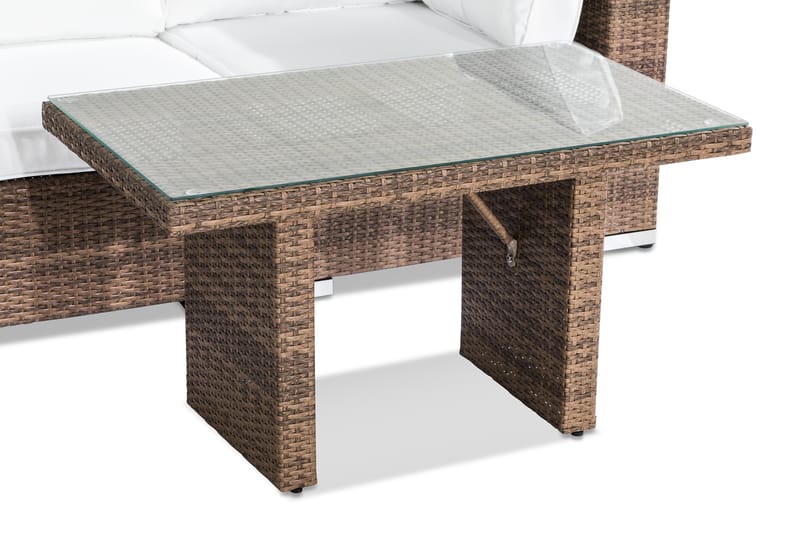 Bahamas Loungegrupp 2-sits - Sand Bord - Utemöbler - Balkong - Balkongmöbler - Balkonggrupp & balkongset