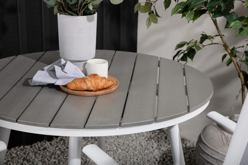 Break Cafégrupp Rund 90 cm + 2 Break Positionsstol - Venture Home - Balkonggrupp & balkongset - Cafeset