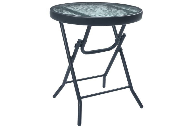 Caféset 3 delar gräddvit stål - Vit - Utemöbler - Utegrupp - Cafeset