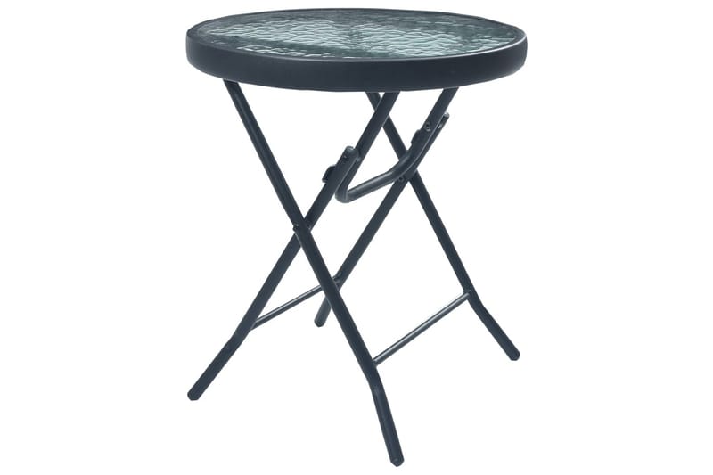 Caféset 3 delar gräddvit stål - Vit - Utemöbler - Utegrupp - Cafeset