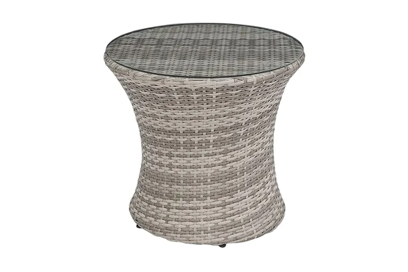 Capri Balkongmöbelset 54 cm - Grå - Utemöbler - Utegrupp - Cafeset