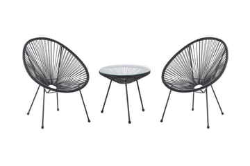 Cayaco Balkongset 70 cm + 2 Utestolar