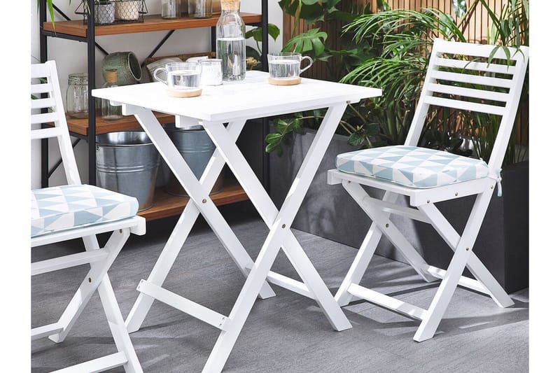 Cordido Caféset - Vit - Utemöbler - Utegrupp - Cafeset