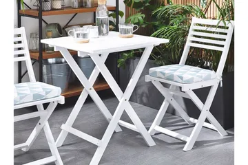 Cordido Caféset - Vit - Utemöbler - Utegrupp - Cafeset