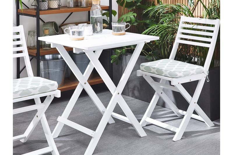 Cordido Caféset - Vit - Utemöbler - Utegrupp - Cafeset