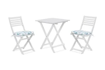 Cordido Caféset - Vit - Utemöbler - Utegrupp - Cafeset