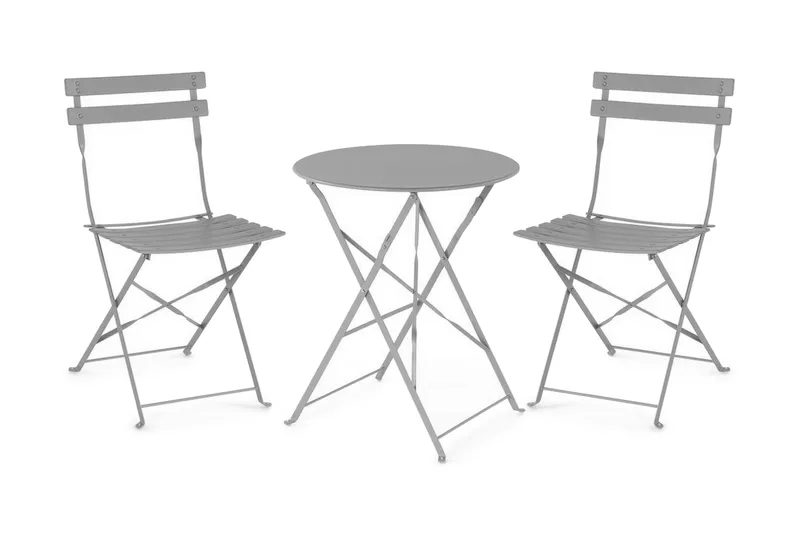 Fiori Balkongset 52 cm, Grå