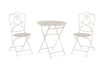 Hubscher Balkongset - Beige - Utemöbler - Utegrupp - Cafeset