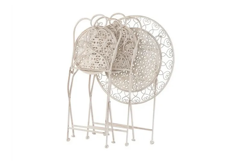 Hubscher Balkongset - Beige - Utemöbler - Utegrupp - Cafeset