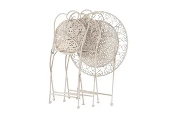 Hubscher Balkongset - Beige - Utemöbler - Utegrupp - Cafeset